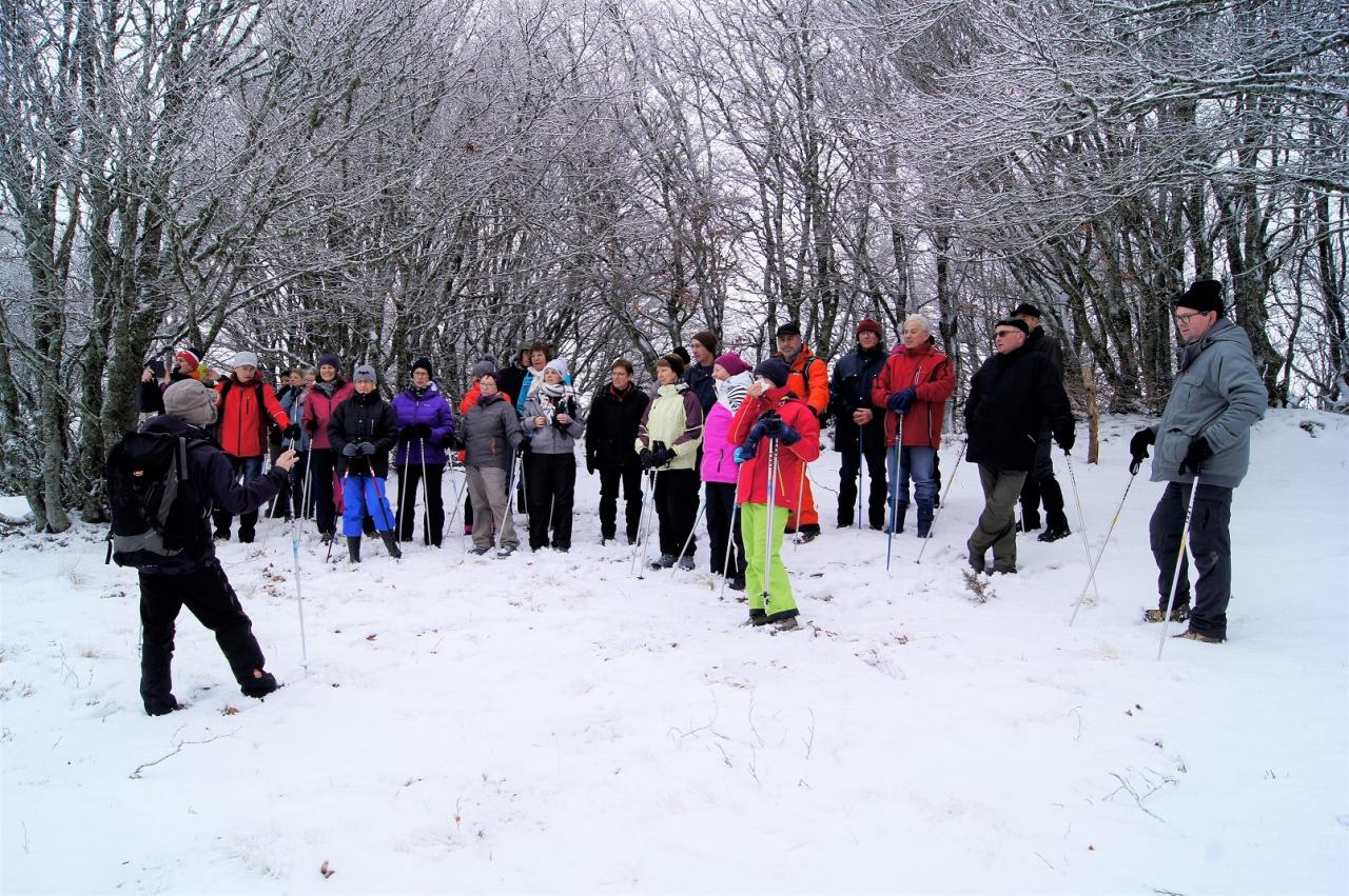 2° groupe marcheur au lac pavin