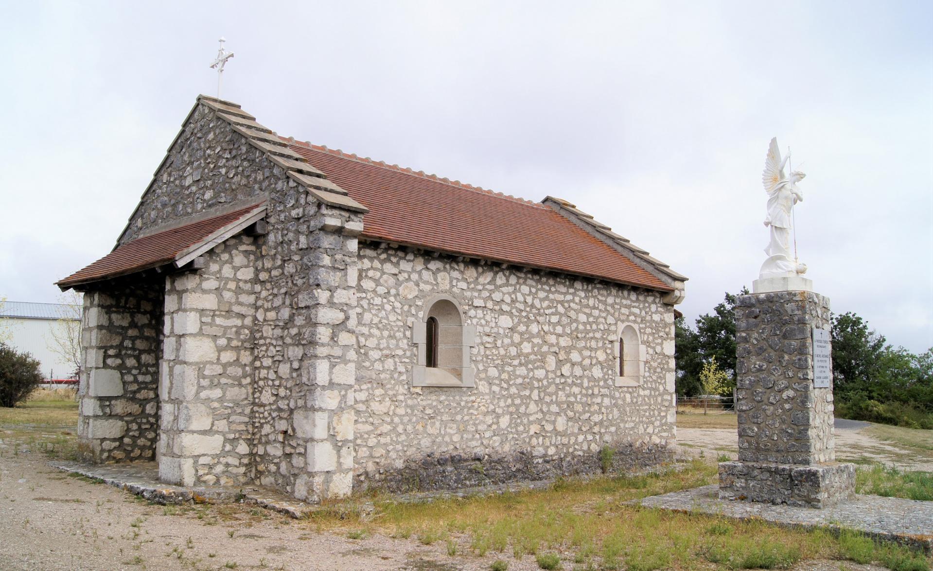 Chapelle sur les chemins d'Ebreuil septembre 2019