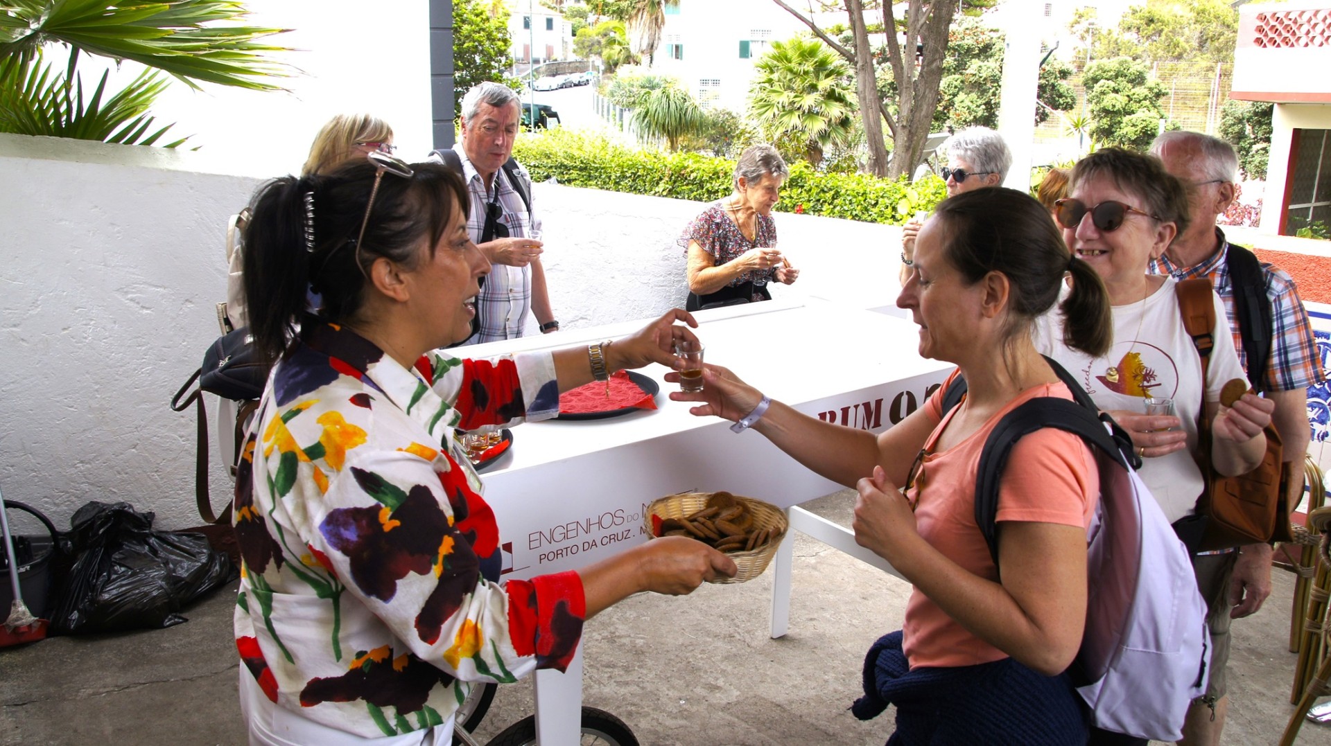 Dégustation de rhum avec Paola notre guide