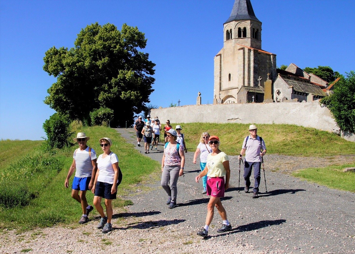 Départ de la marche du 24 juin