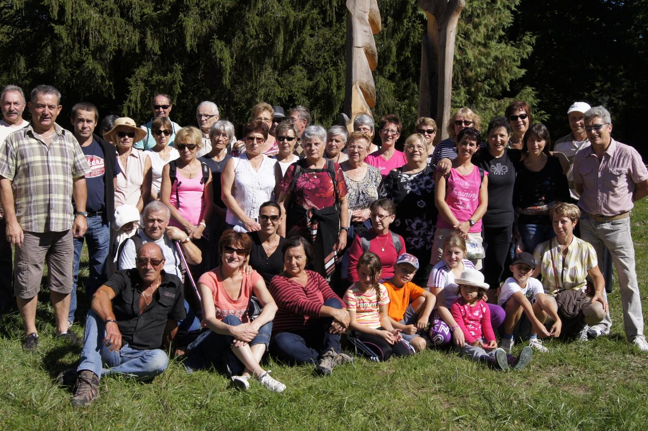 marche dans la foret de Troncais