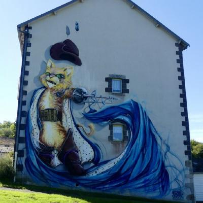 Fresque à Gouttieres