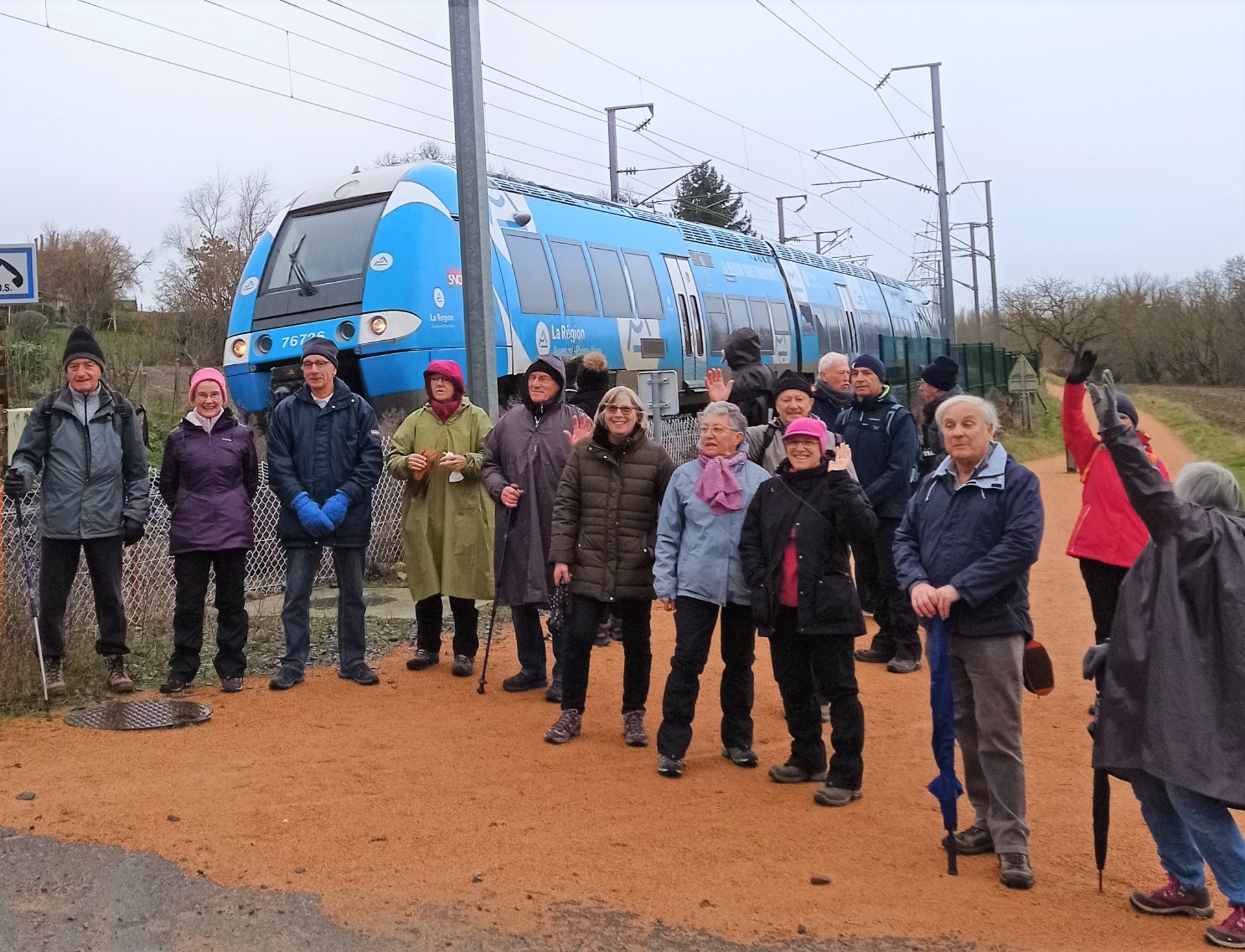 Grande marche à Creuzier