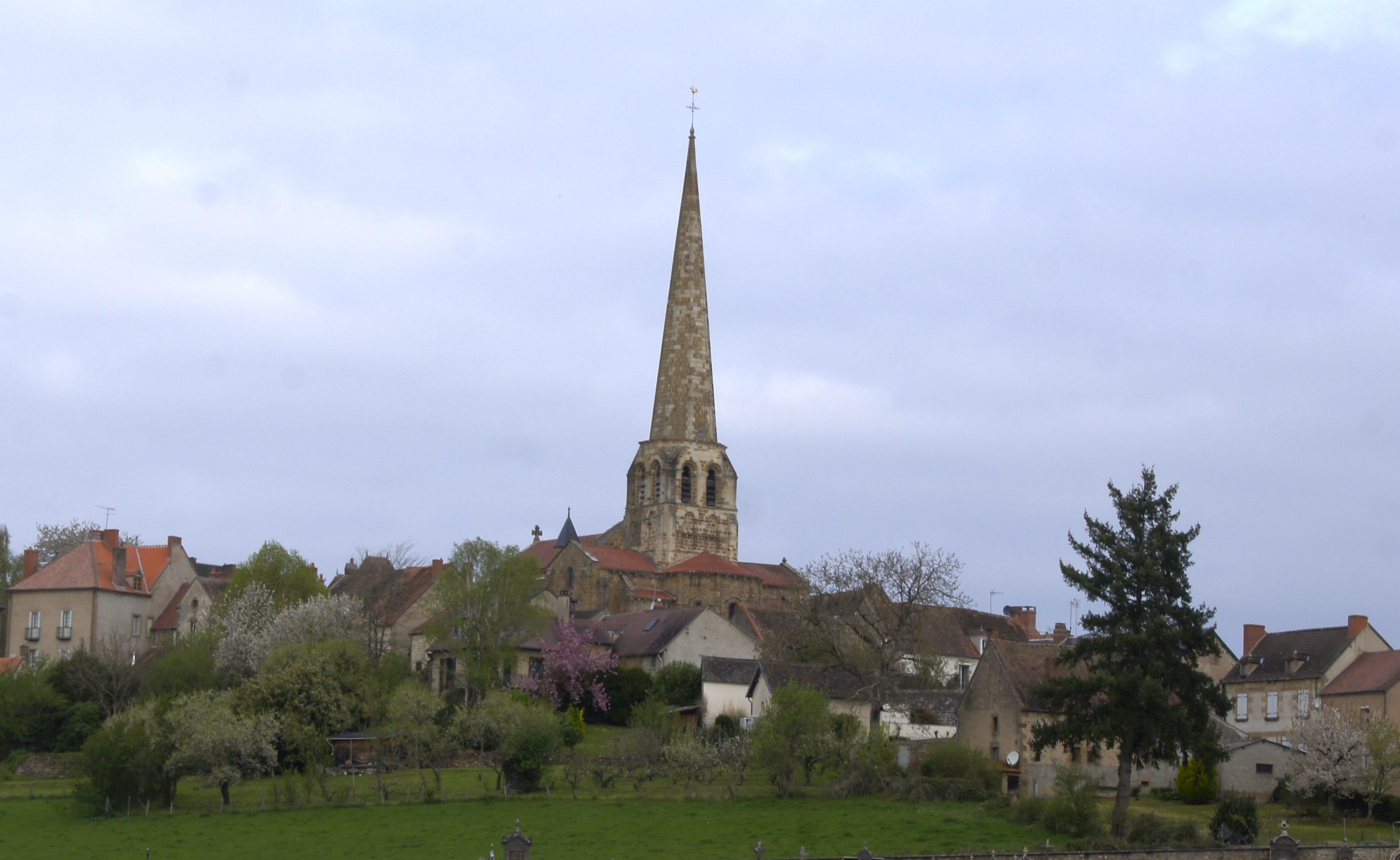 L' église St Maurice de Buxières les Mines