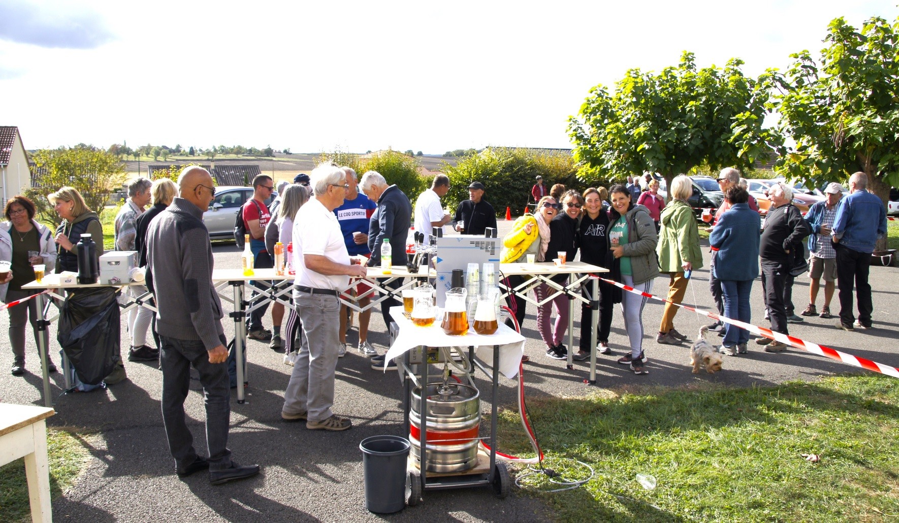 Le bar de la marche des noyers