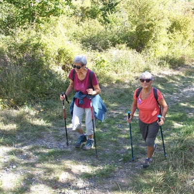 Marcheurs à Chatel-Guyon 2 