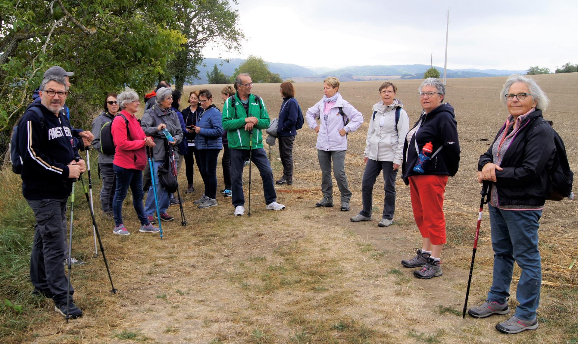 Marcheurs à Ebreuil1