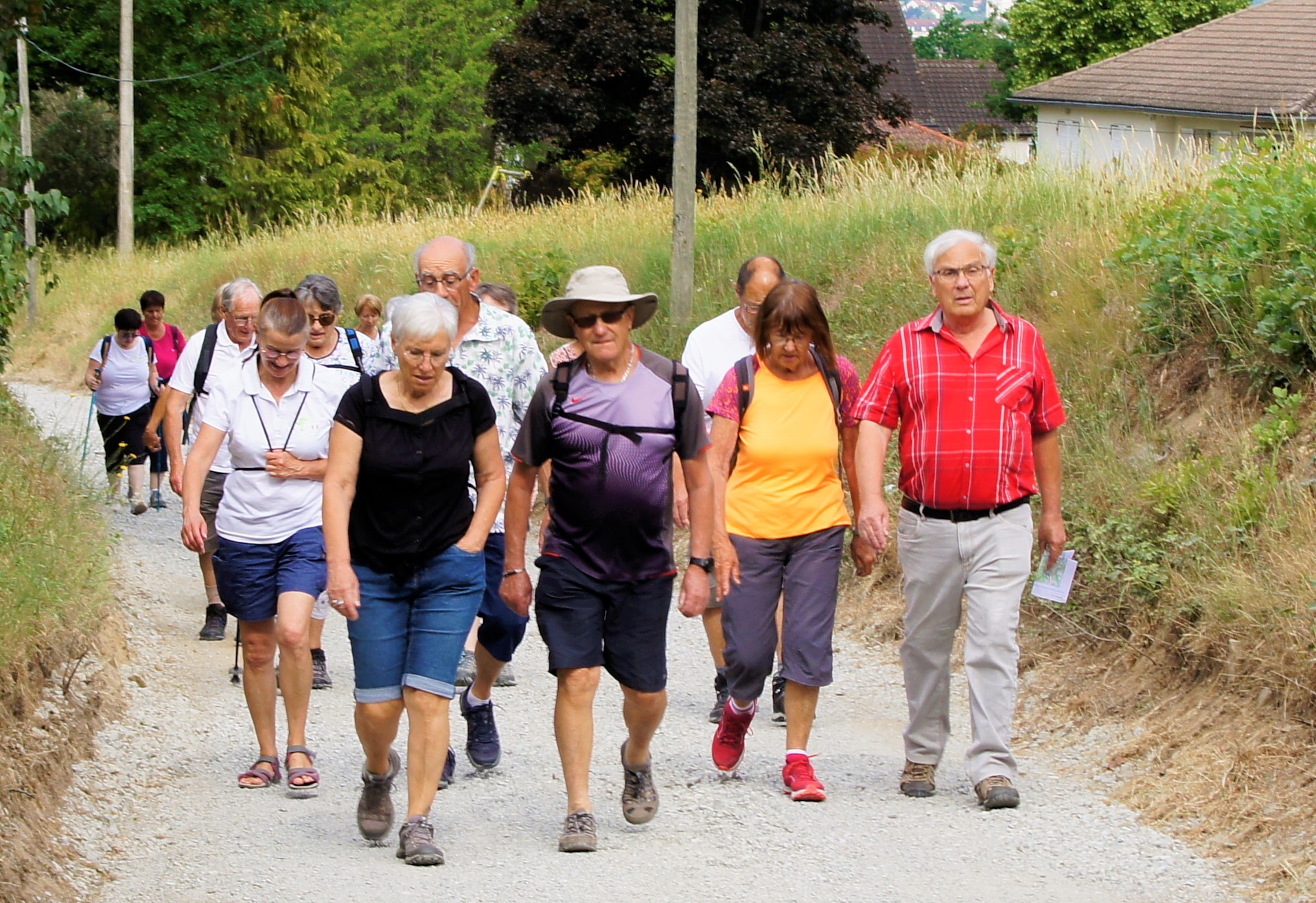 Marcheurs autour de Montluçon