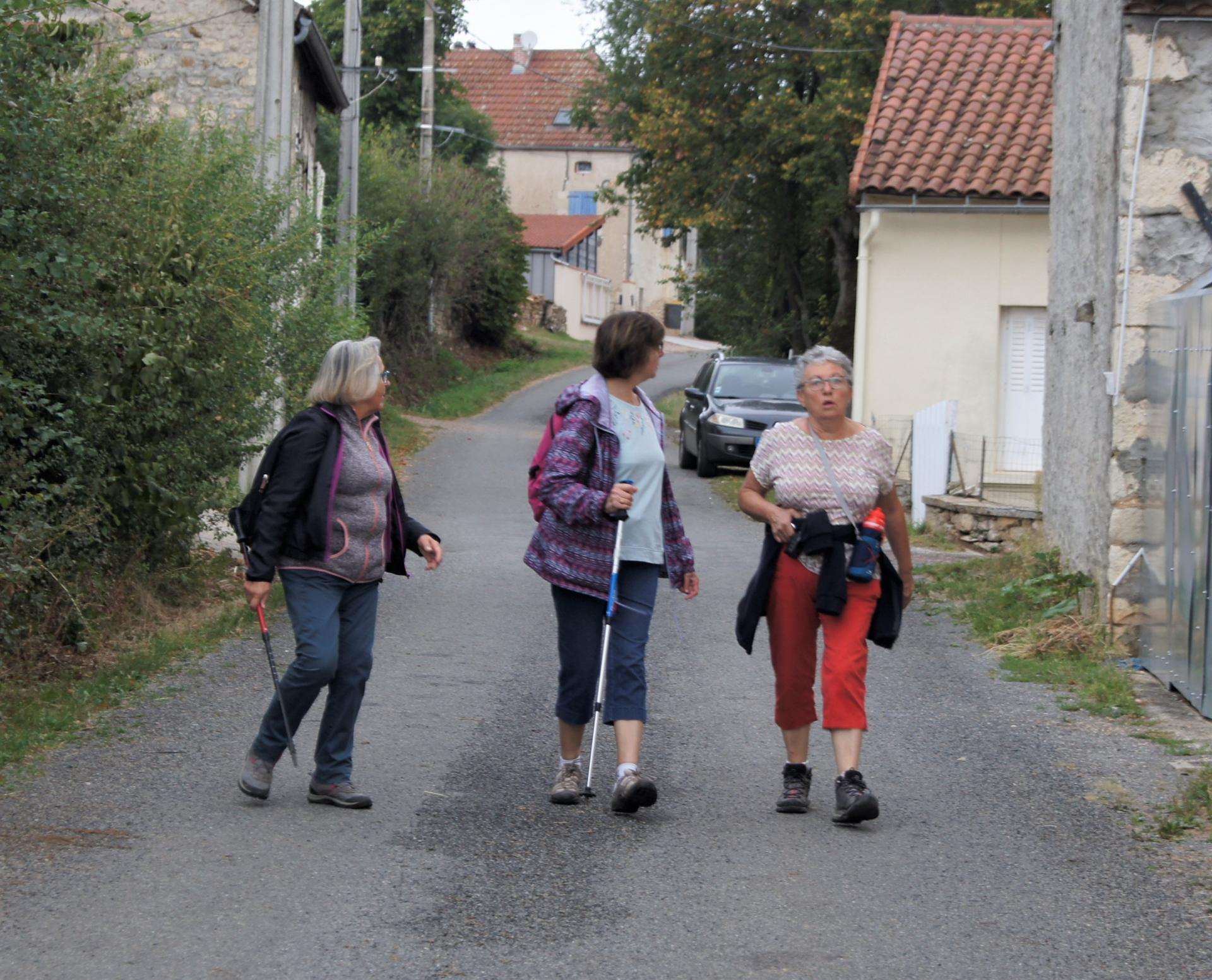 Marcheuses à Ebreuil septembre 2019