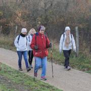 Marcheuses le long de l'Allier décembre 2019