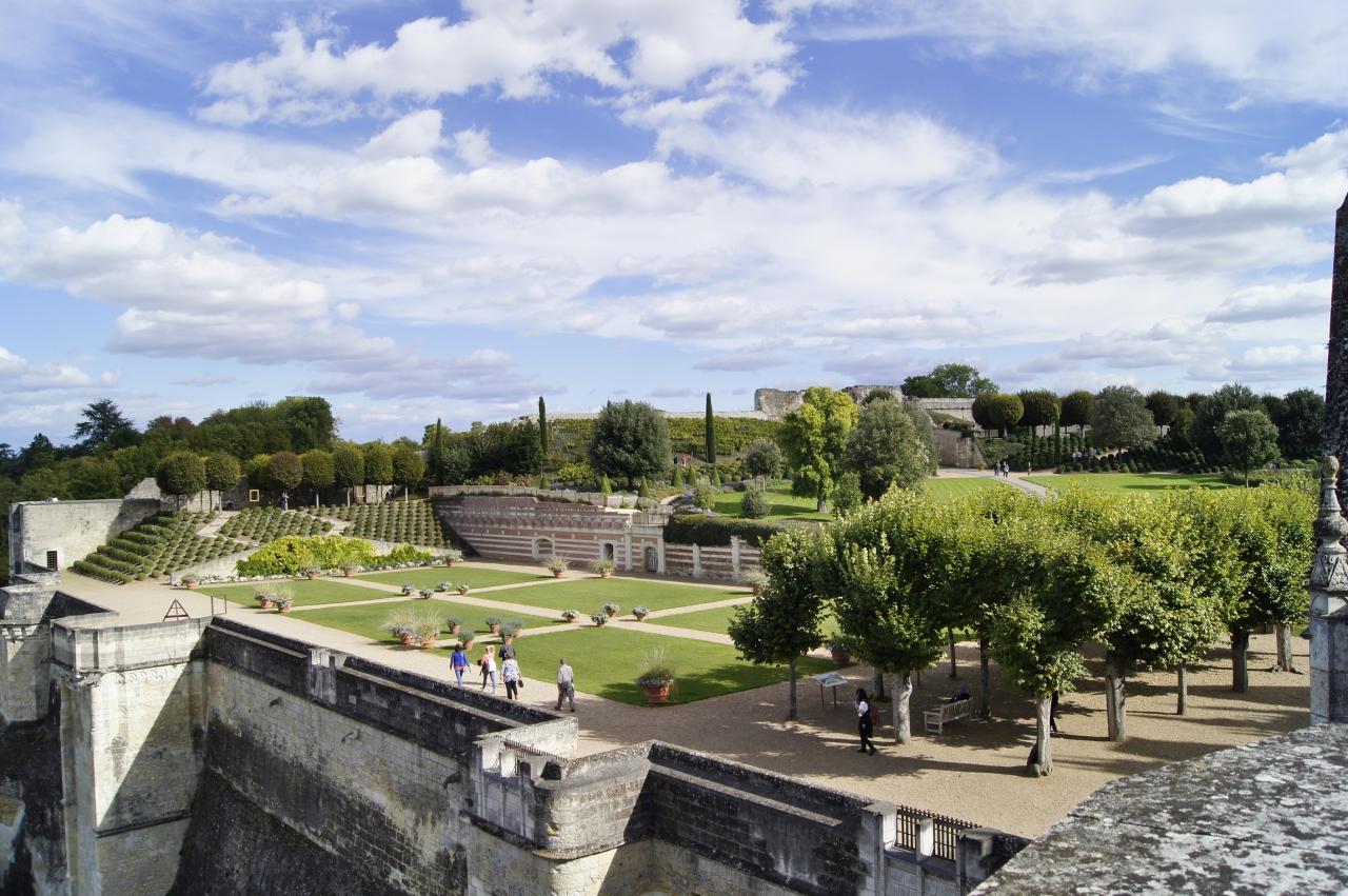 Parc du chateau d'Amboise