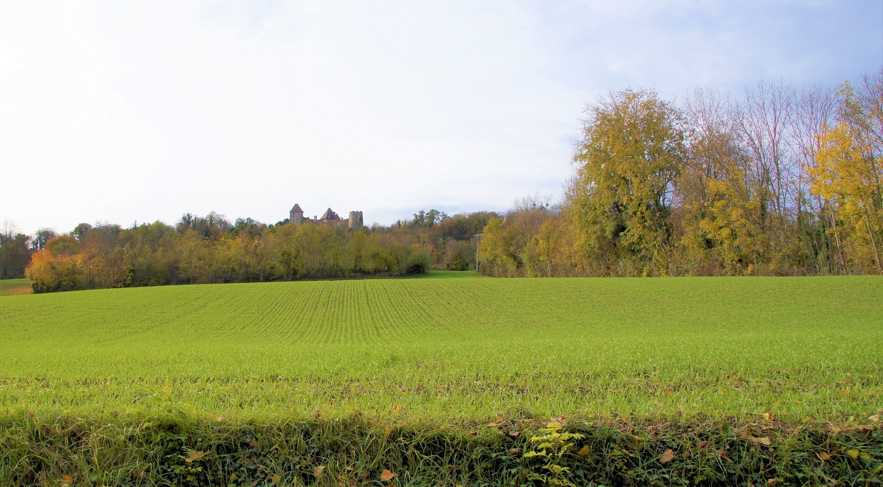 Paysage autour de Chaptuzat