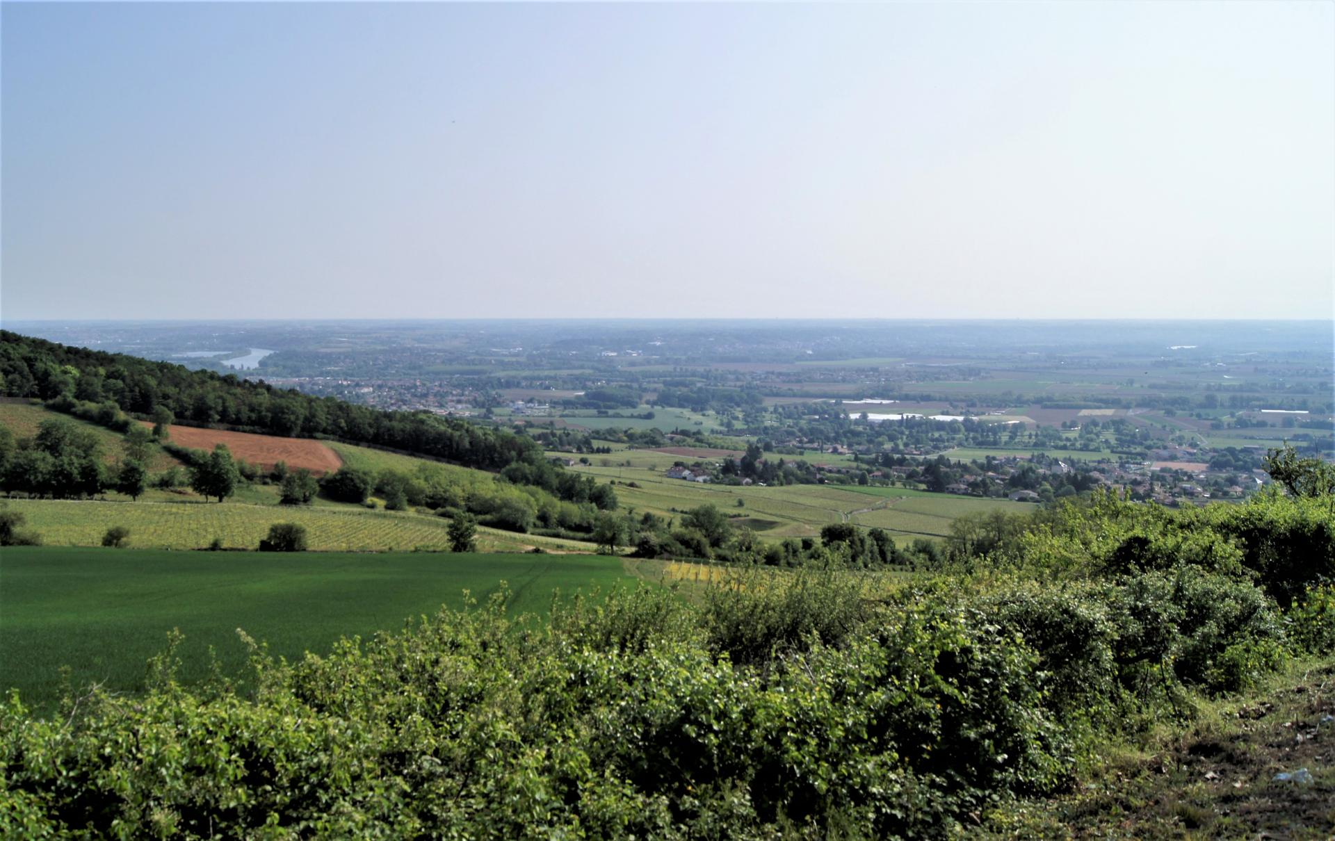 Paysage autour de Marcy