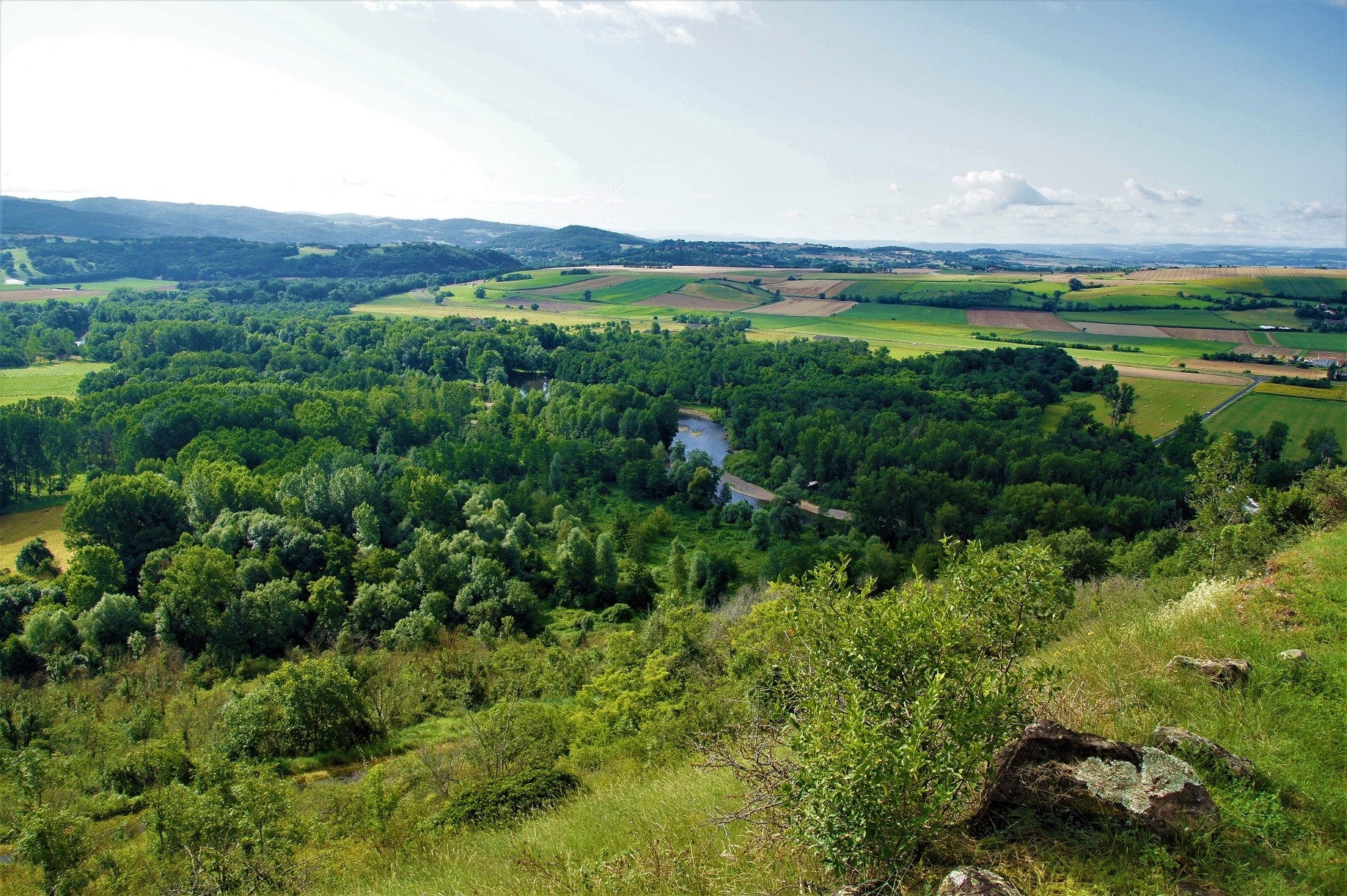 Paysage autour de Nonette