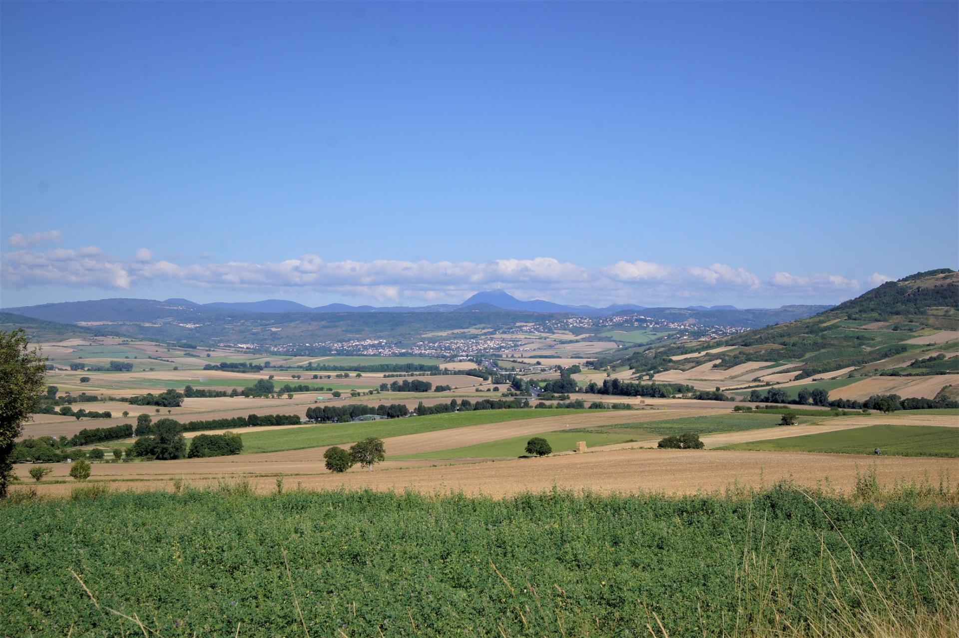 Paysage depuis Montpeyroux