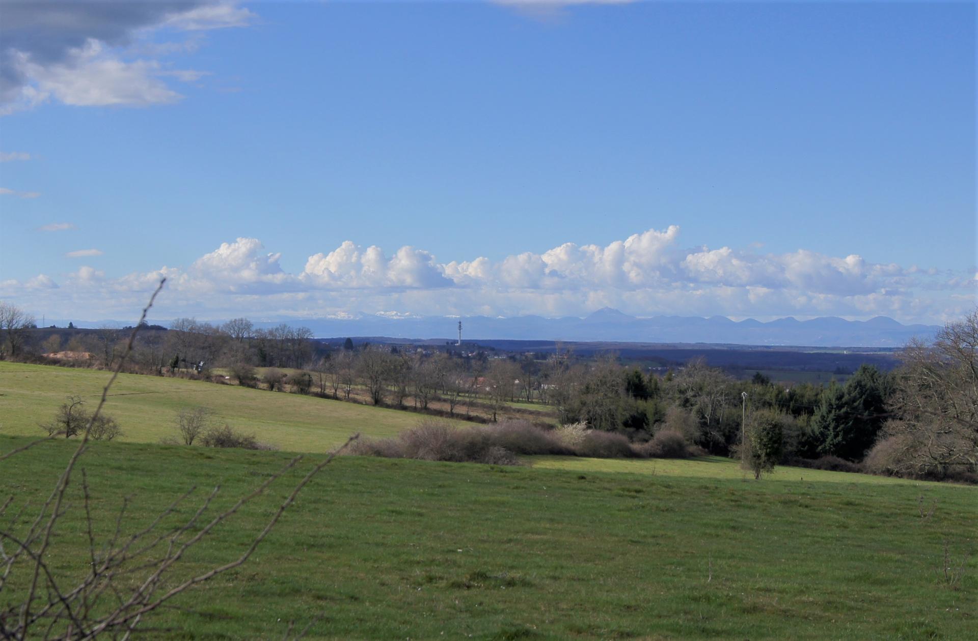 Paysage sur la rando des guittons avril 2018