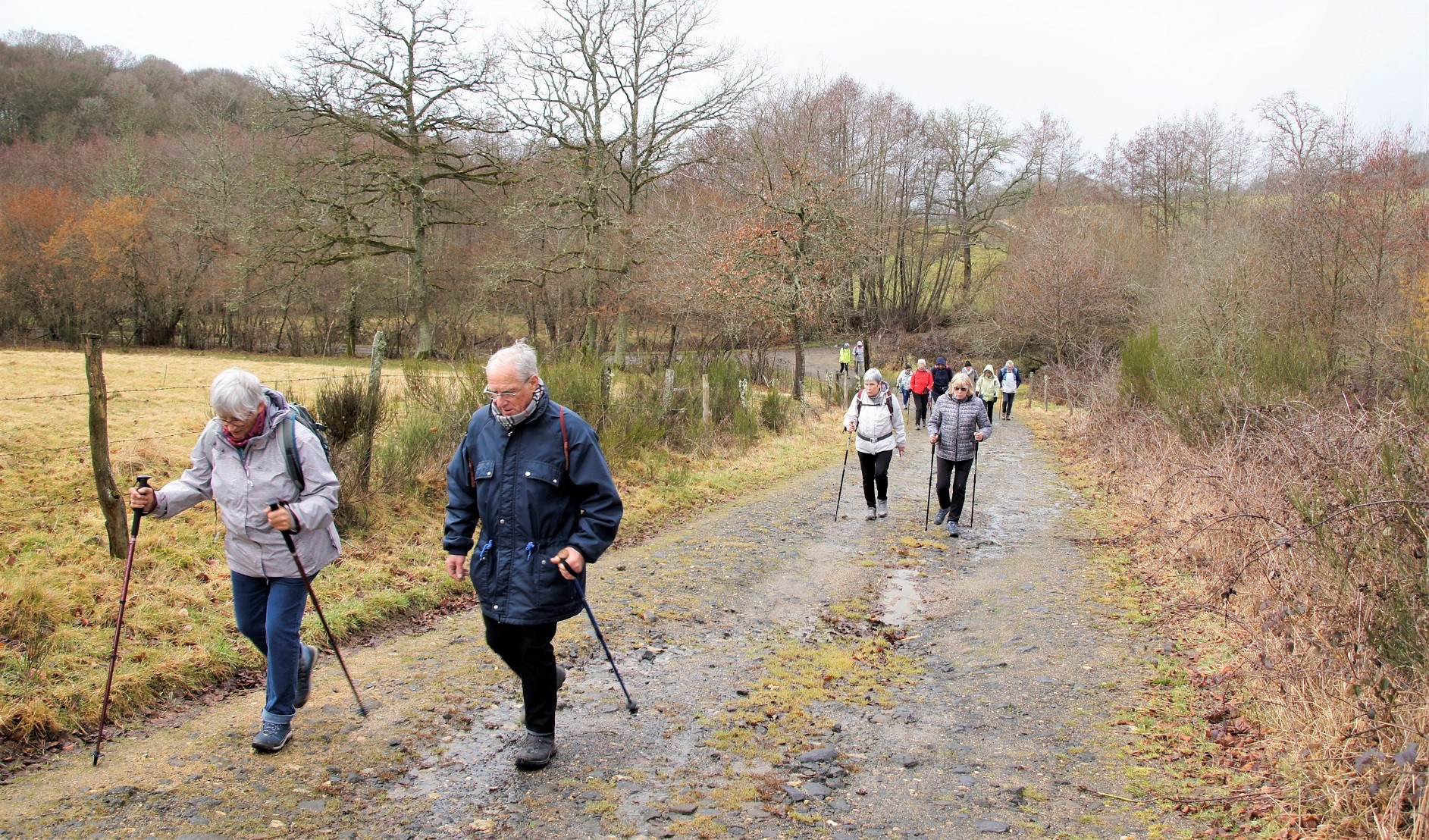 Petite marche à Pulvérières