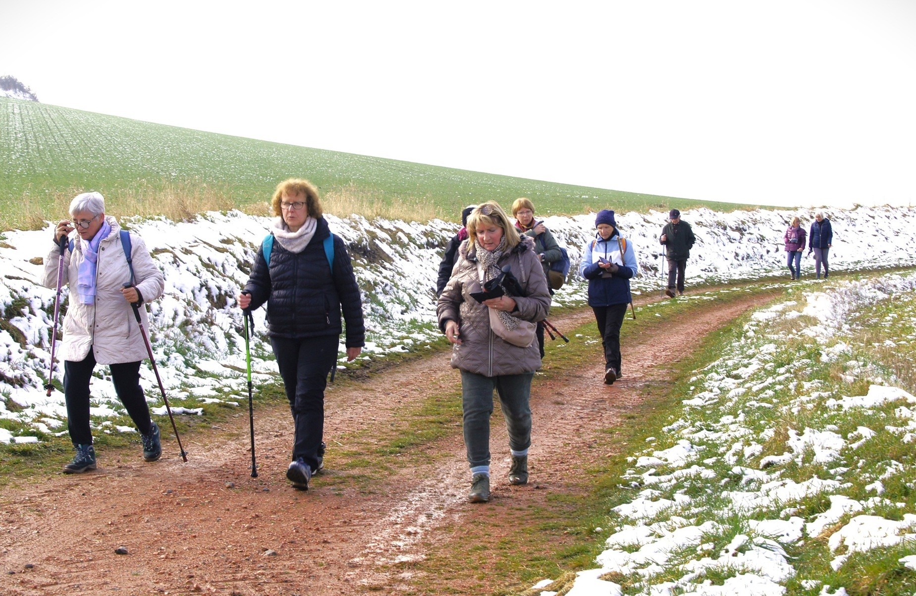 Petite marche à Artonne