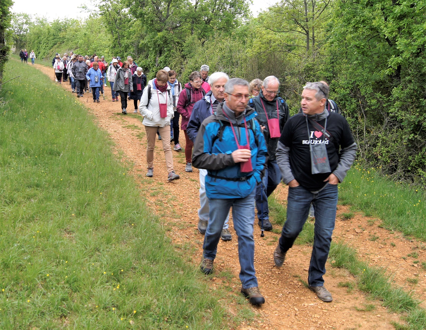 Randonneurs à Marcy mai 2019