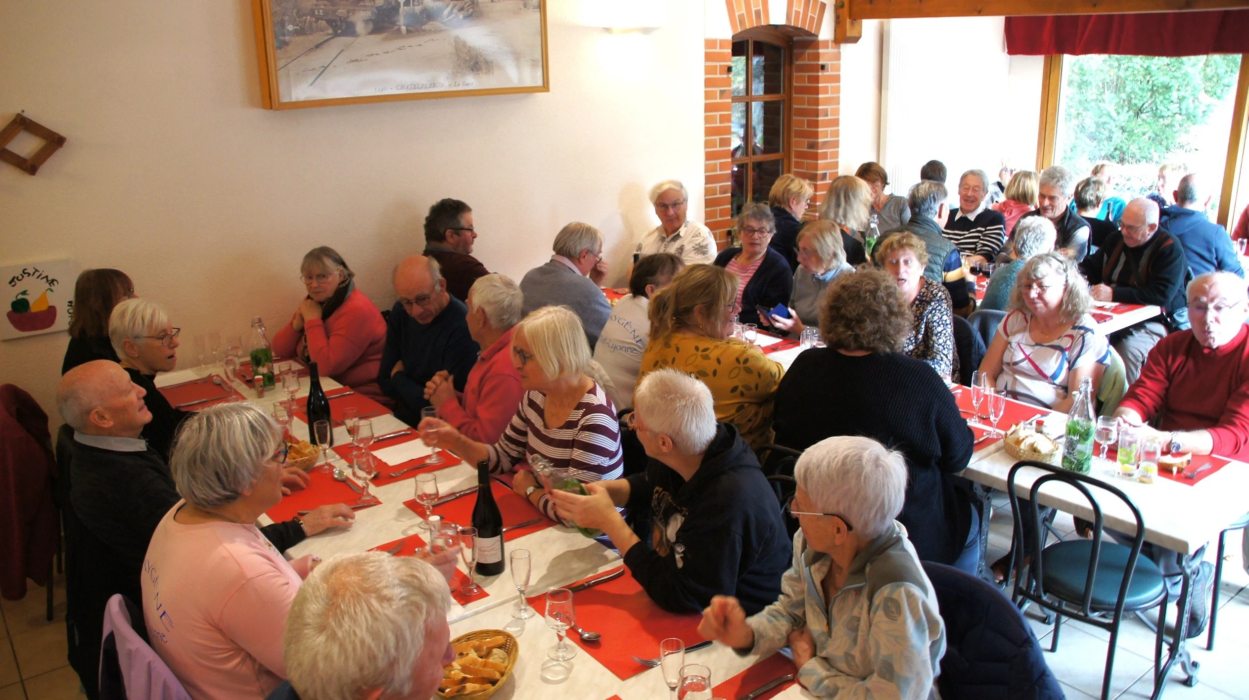 Repas à Chatelperron