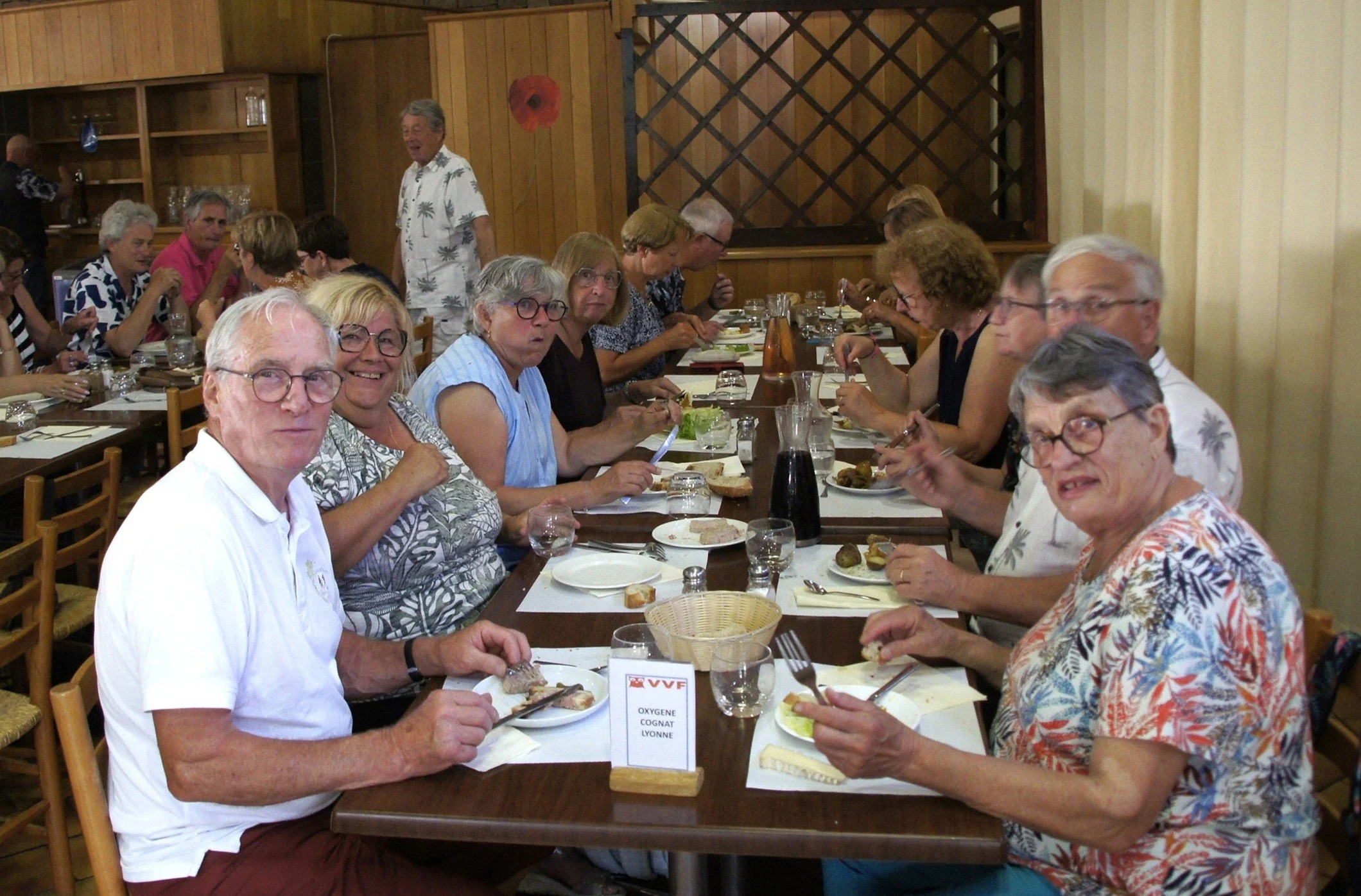 Repas au vvf Najac