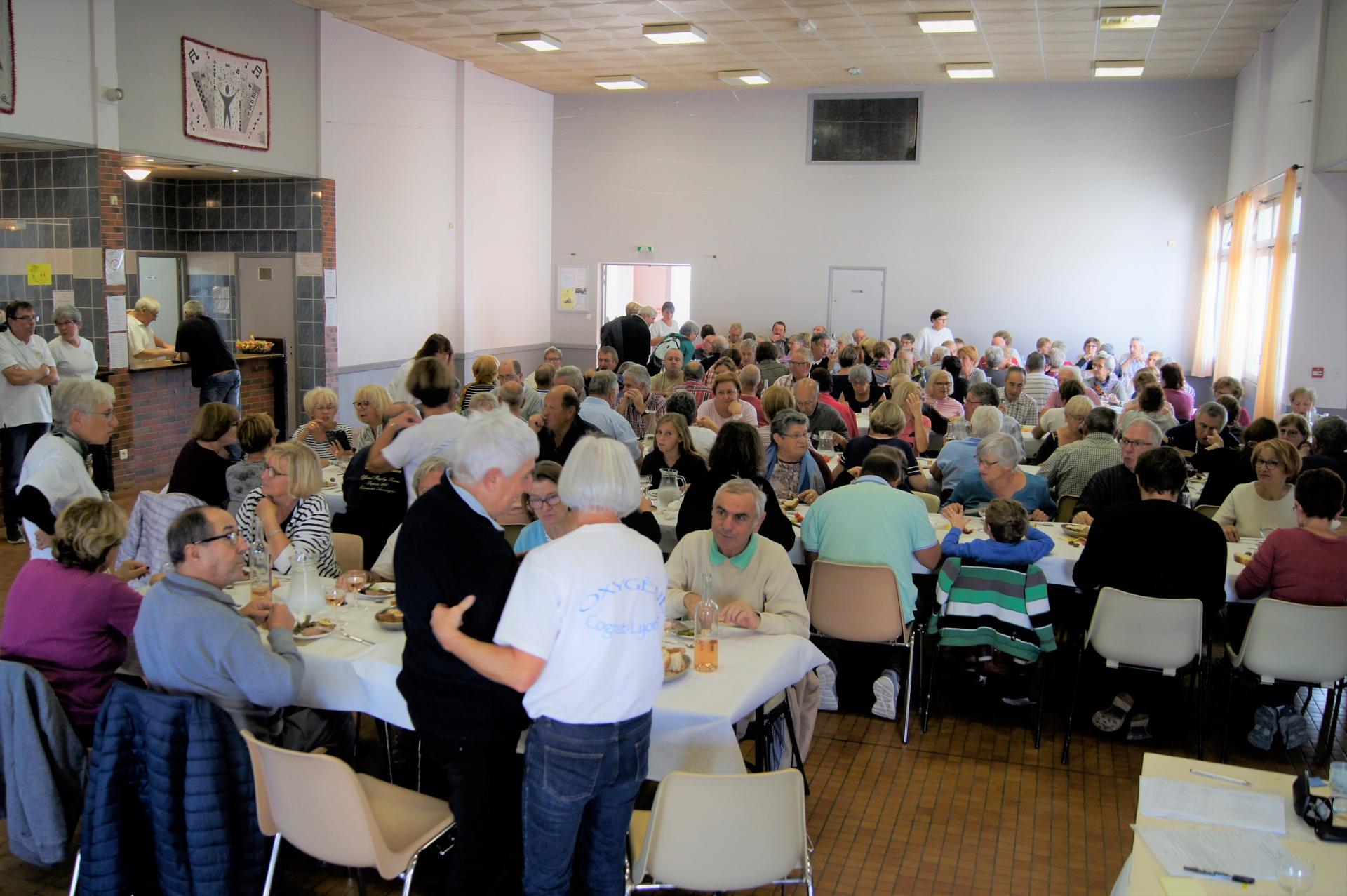 Repas de la marche des noyers 2018