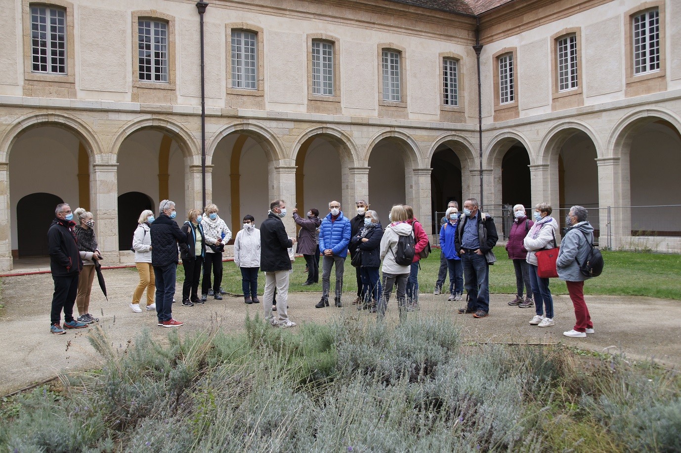 Visite de l'abbaye de Cluny