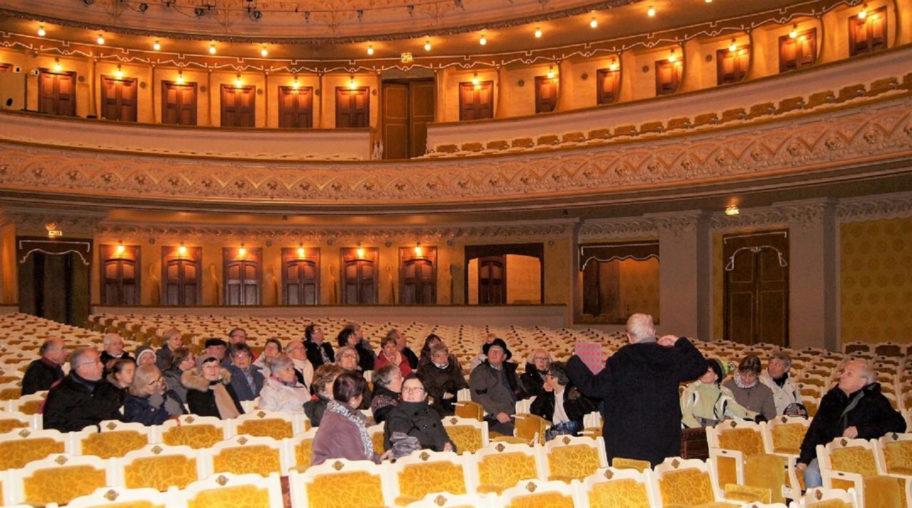 Visite de  l'opera de Vichy février 2018