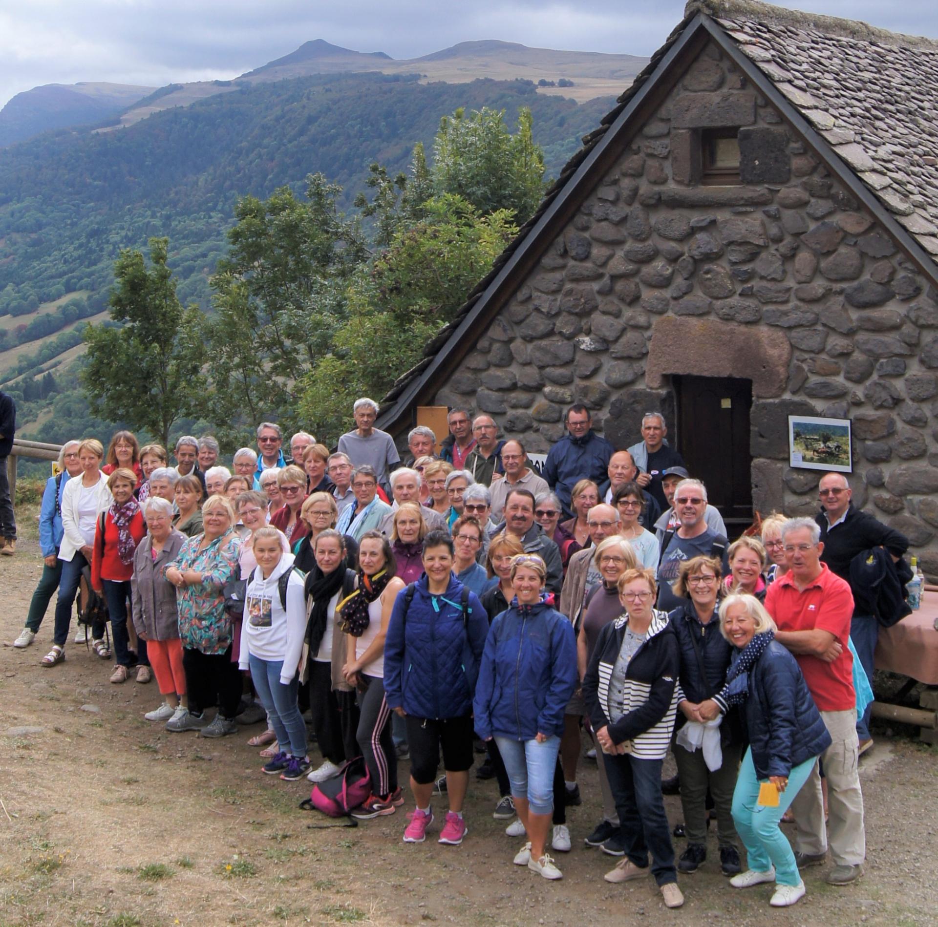 Visite des burons à Salers septembre 2019