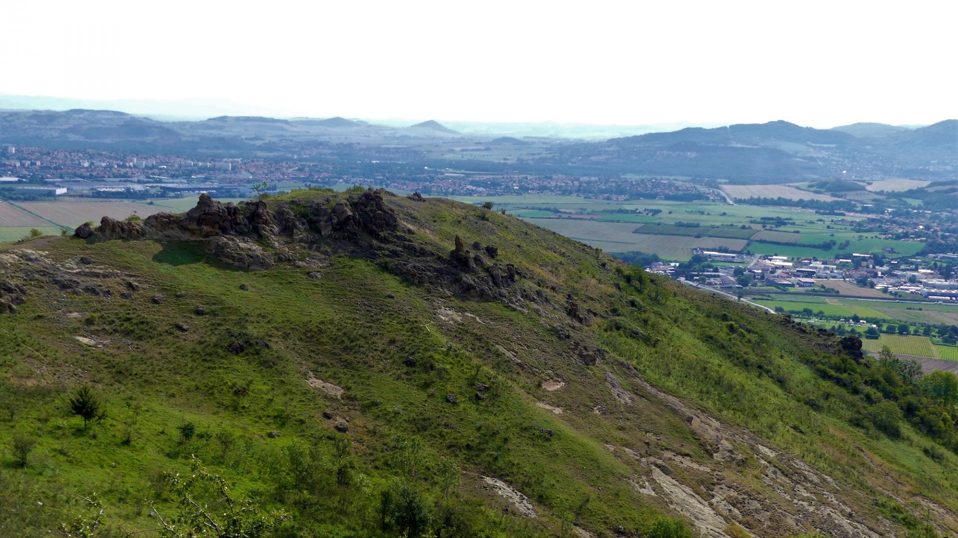 Vue depuis le plateau de Gergovie