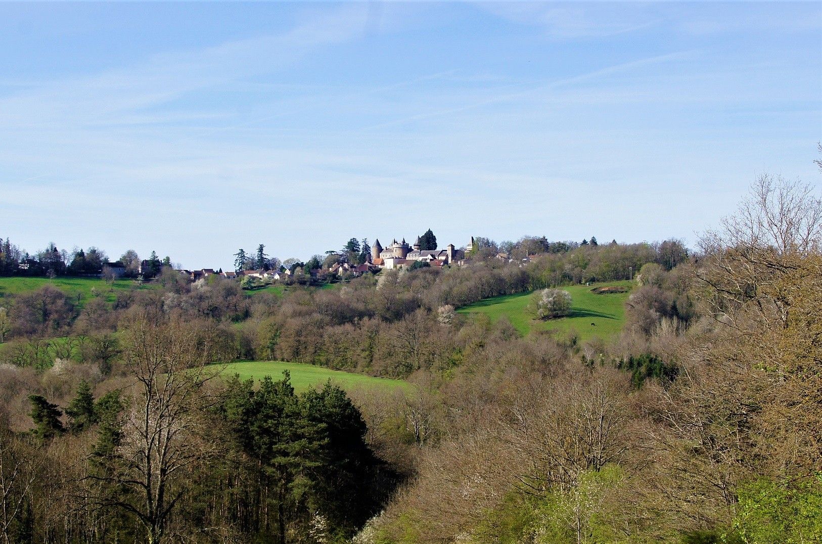 Vue sur Busset