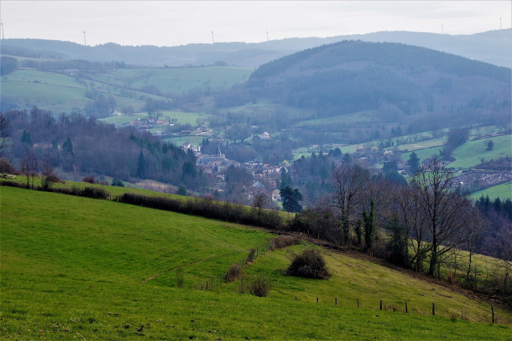 Vue sur Ferriéres sur Sichon