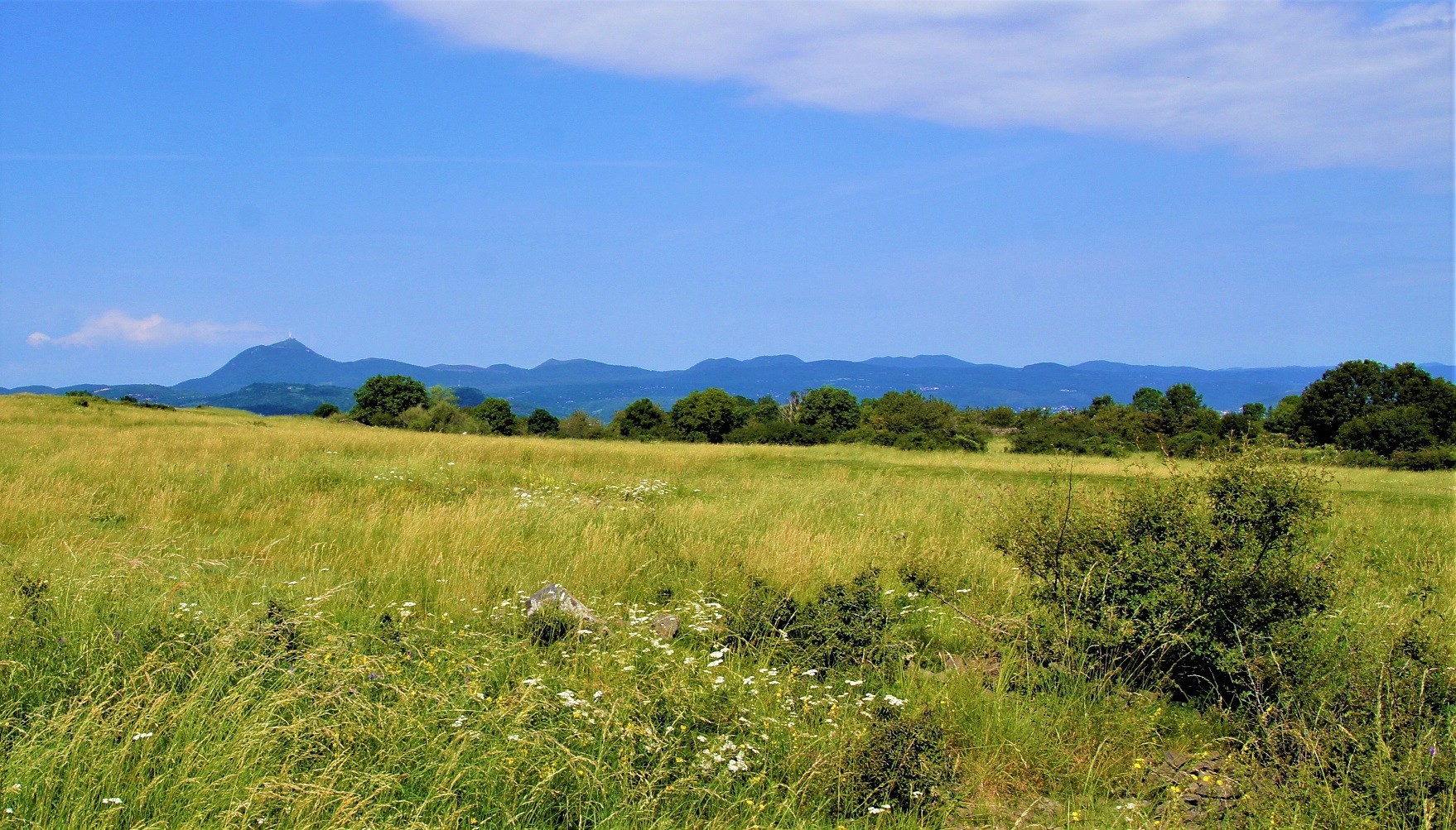 Vue sur le puy de dome