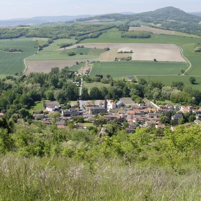 Vue sur Perrier