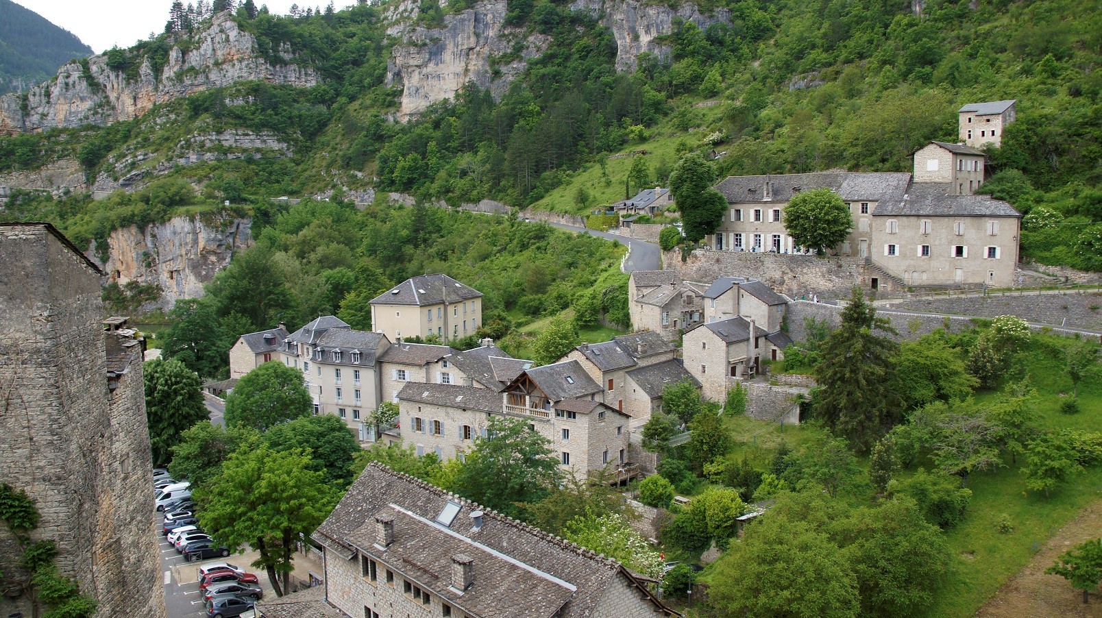 Vue sur Sainte Enimie